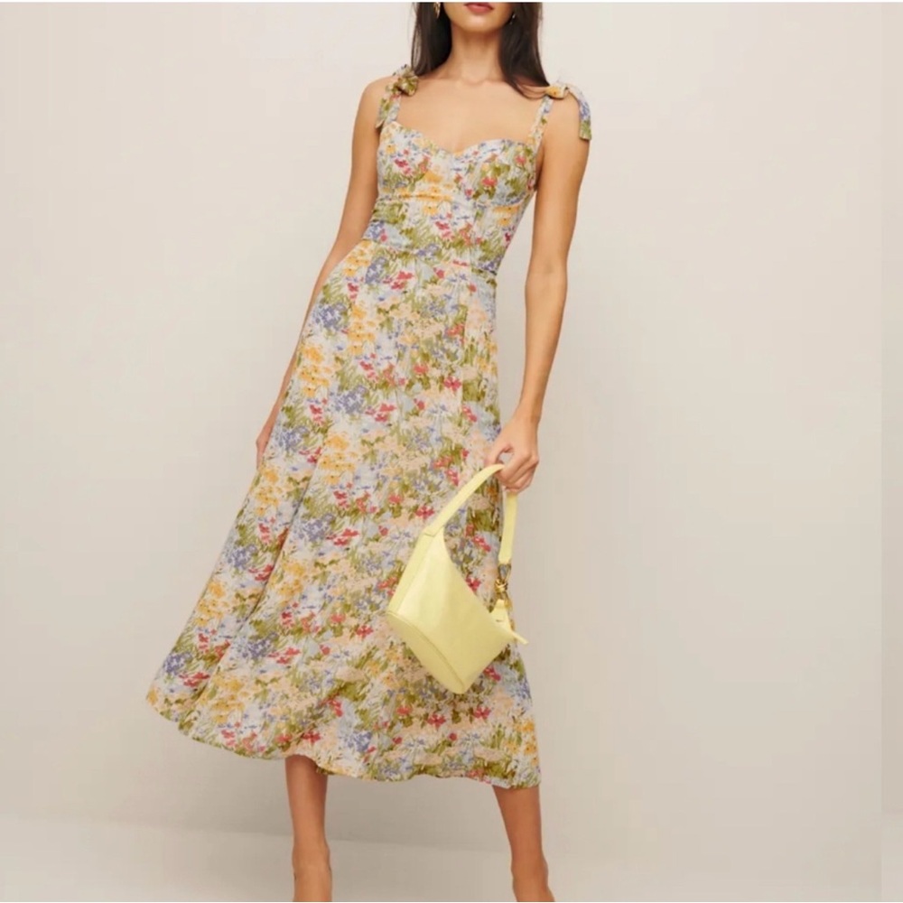Reformation Nadira Dress in Countryside